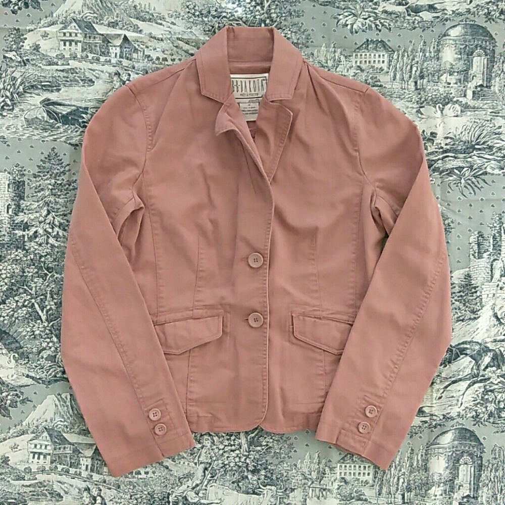 BB Dakota vintage pink blazer jacket size medium - Picture 2 of 8